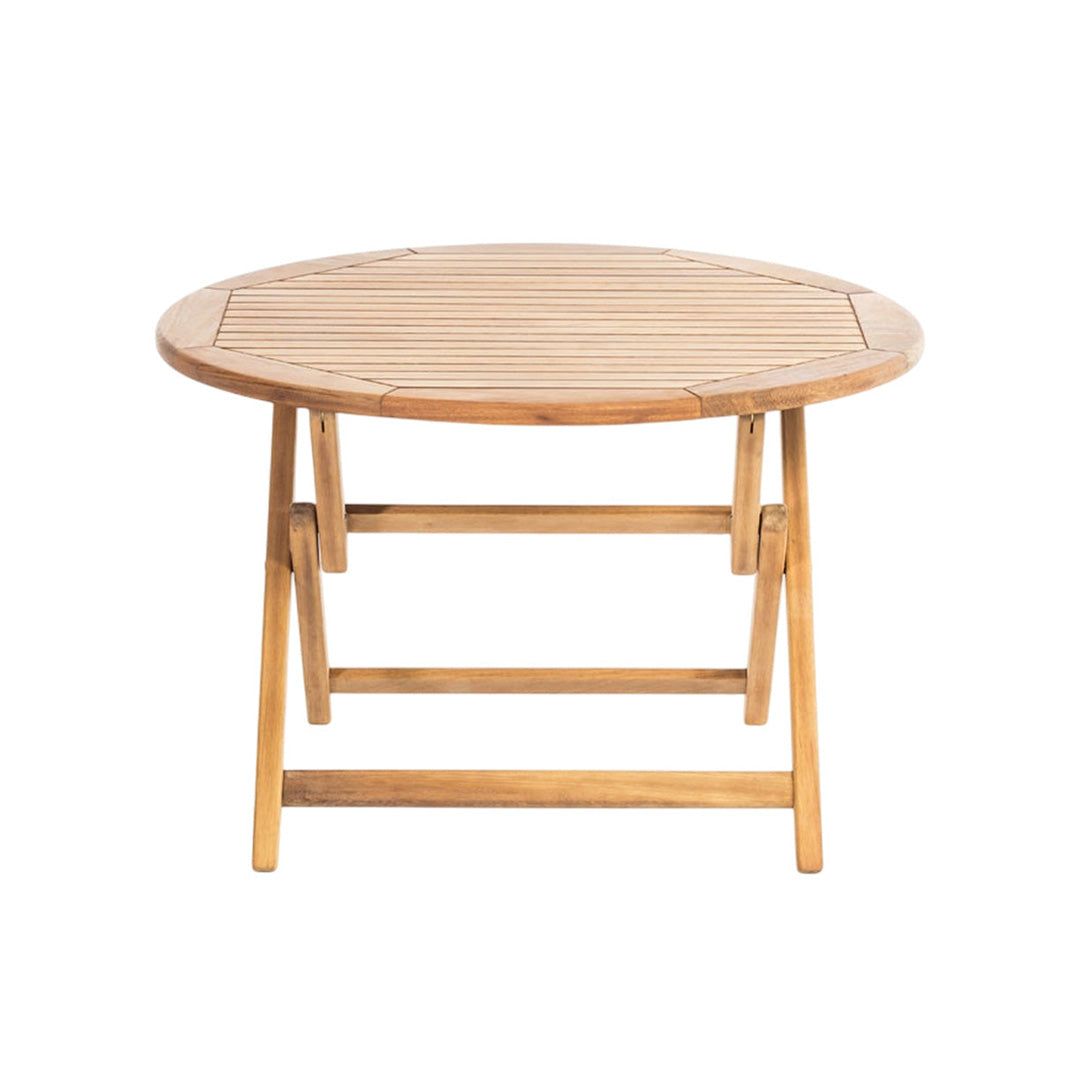 TRUVA 110cm O - Katlanır Bahçe Masası