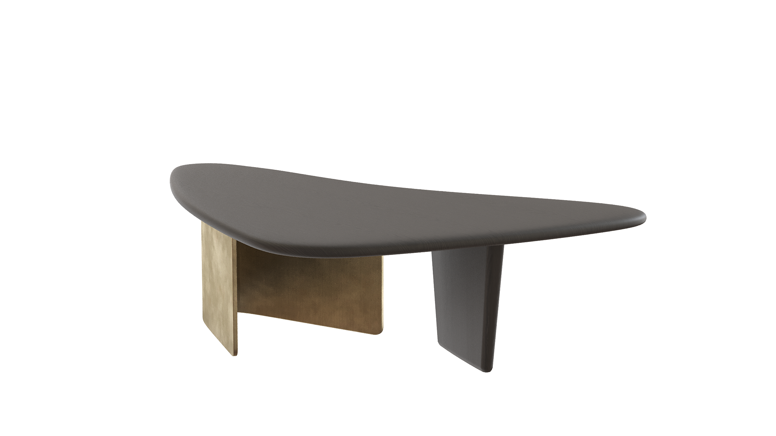 ASSOS - Amorf Uzun Orta Sehpa Ahşap