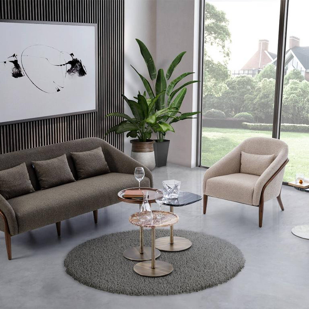 PORTO - İkili Koltuk