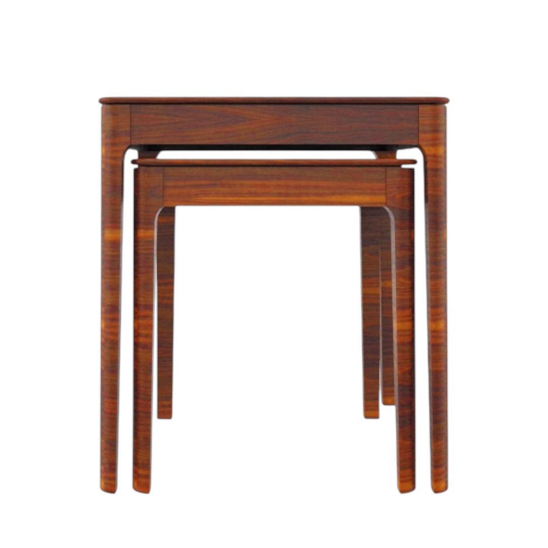 LOUNGE - Ahşap İkili Zİgon Sehpa