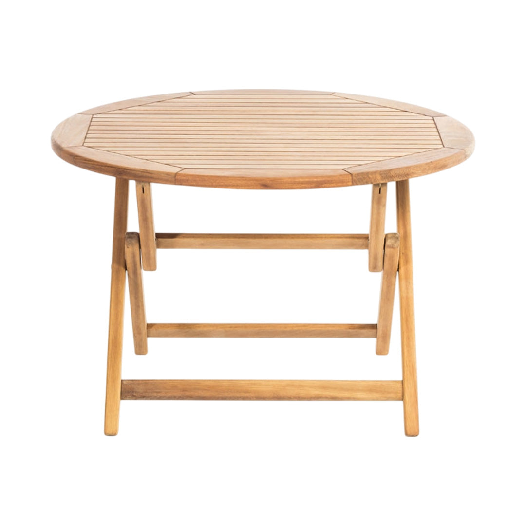 TRUVA 110cm O - Katlanır Bahçe Masası